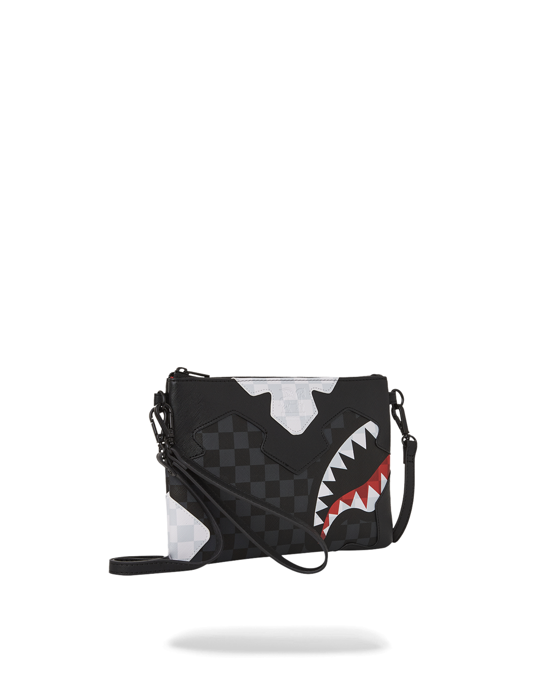 SPRAYGROUND® POUCHETTE TRIPLE DECKER HEIR TO THE THRONE CROSSOVER CLUTCH