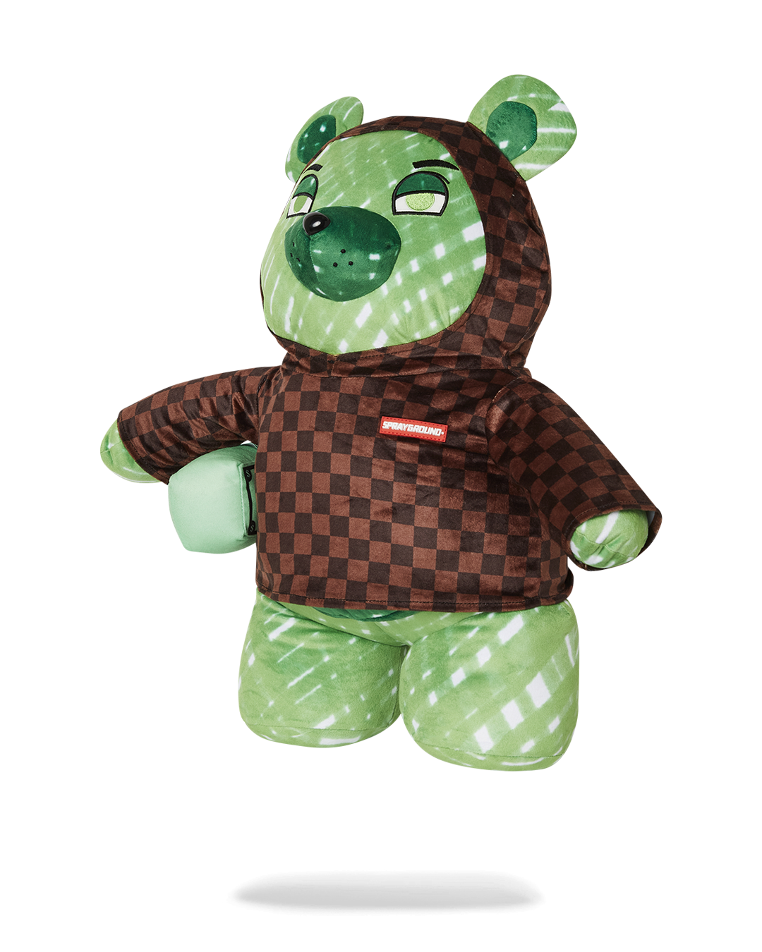 SPRAYGROUND® BACKPACK SHARKS IN PARIS FADE AWAY HOODIE MONEYBEAR TEDDYBEAR BACKPACK