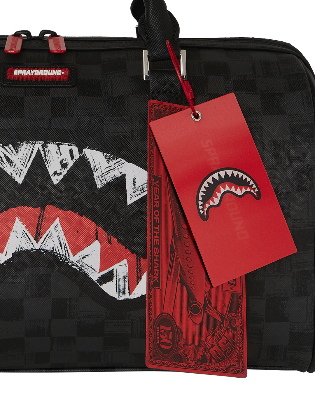 SPRAYGROUND® DUFFLE SCRIBBLE SHARK MINI DUFFLE