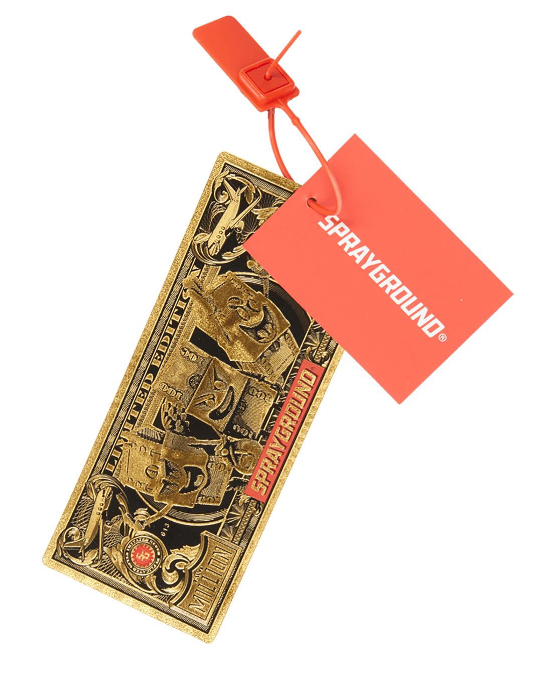 SPRAYGROUND® POUCH MONEY CAMO (RED) POUCH